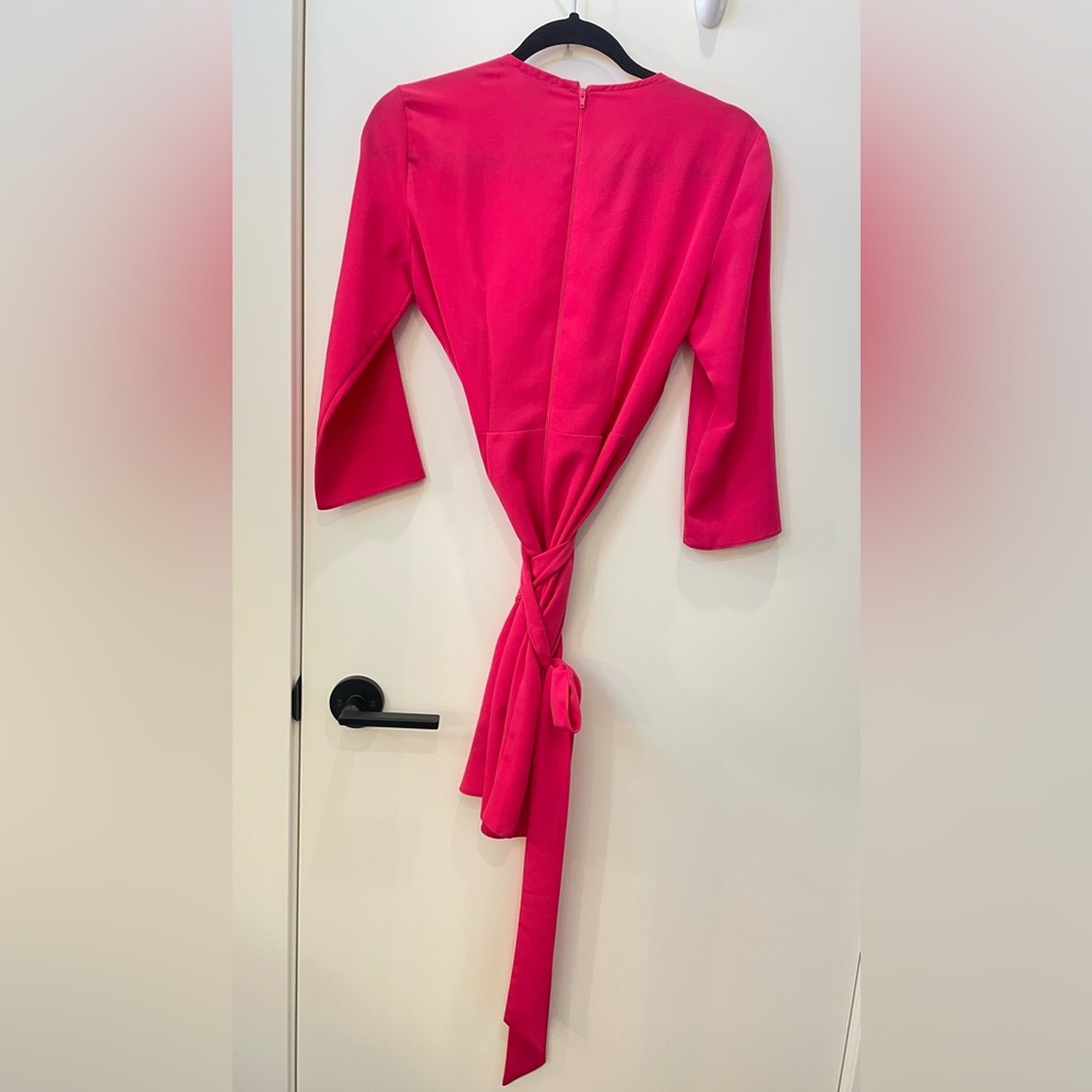 ASOS Vibrant Pink Mini Dress - Picture 2 of 5